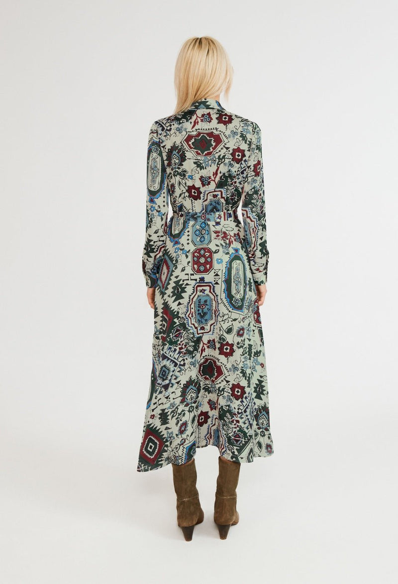 Rivera Dress - Print Clair - Claudie Pierlot - The Bradery