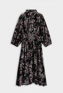 Rivka Dress - Print Fonce - Claudie Pierlot - The Bradery