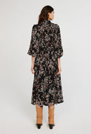 Robe Rivka - Print Fonce - Claudie Pierlot - The Bradery