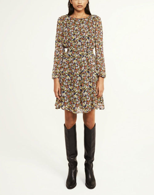 Robe Robby - Print Fonce - Claudie Pierlot - The Bradery