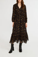 Robe Rocaille - Print Fonce - Claudie Pierlot - The Bradery