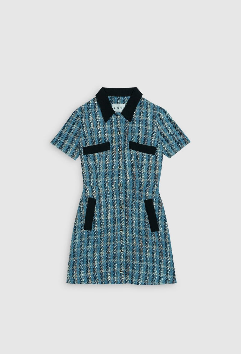 Claudie Pierlot Vestido Rolfo - Multico - - The Bradery