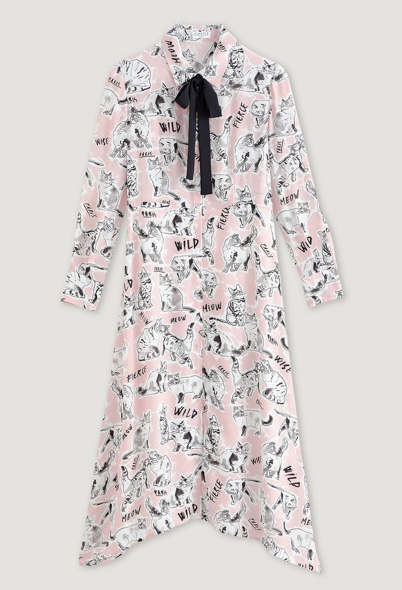 Rolfo Dress - Print Clair - Claudie Pierlot - The Bradery