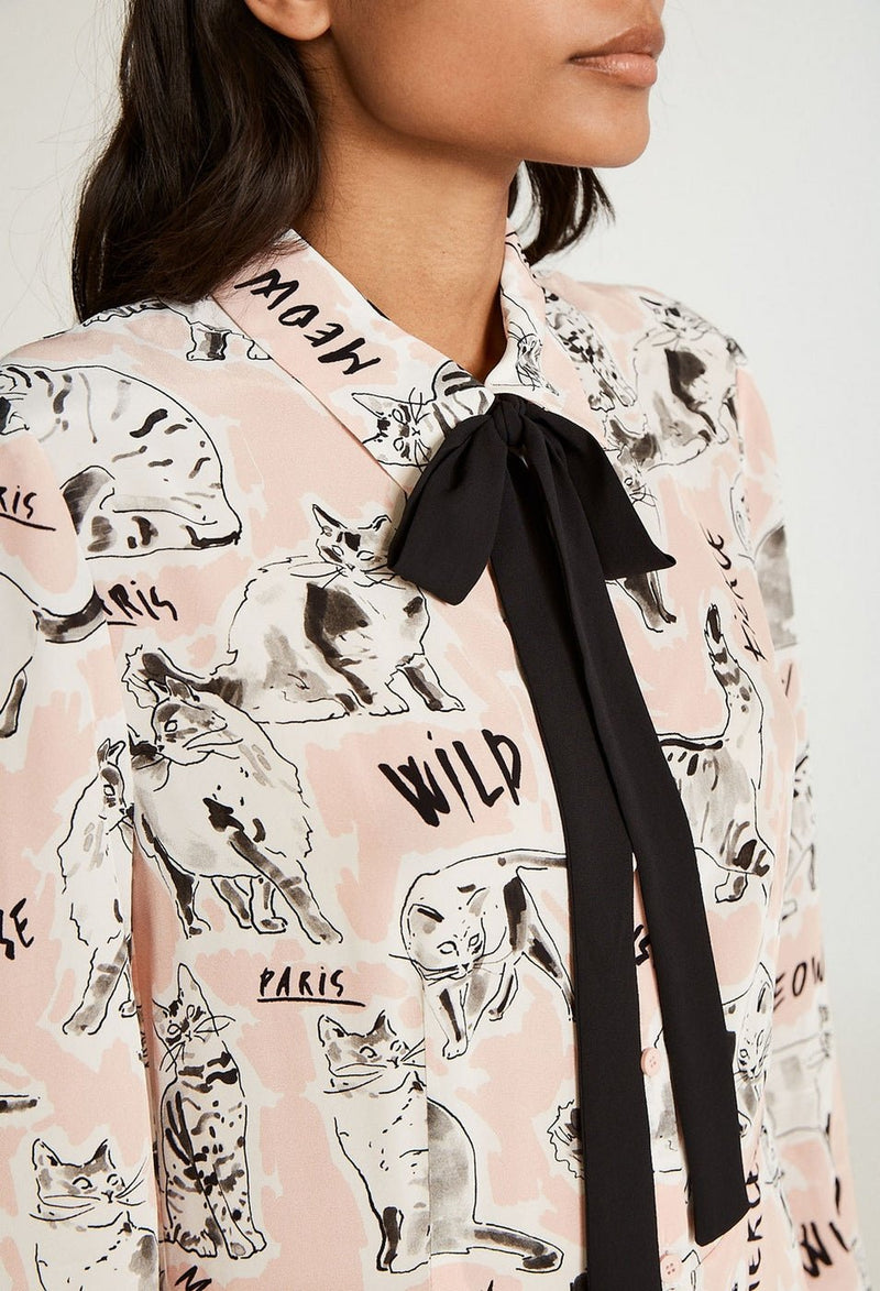 Rolfo Dress - Print Clair - Claudie Pierlot - The Bradery