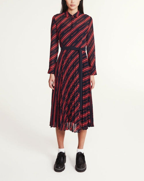 Romila Dress - Print Fonce - Claudie Pierlot - The Bradery