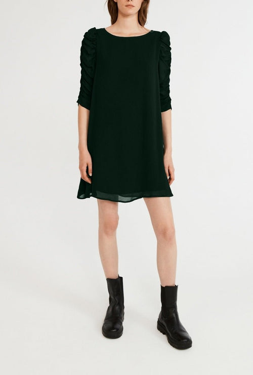 Robe Ronnie Bis - Vert Foret - Claudie Pierlot - The Bradery