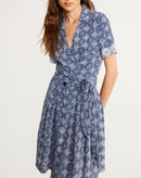 Rosaco Dress - Print Fonce - Claudie Pierlot - The Bradery