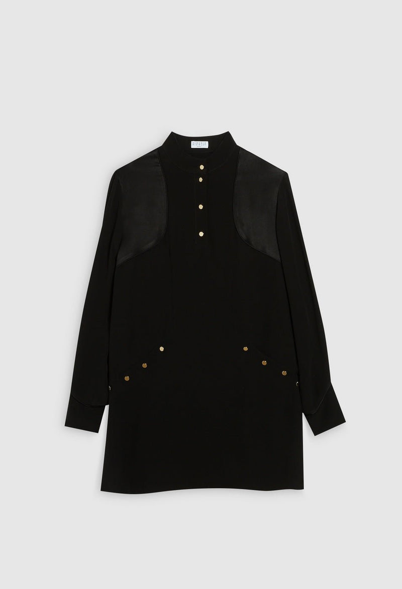 Rosada Dress - Black - Claudie Pierlot - The Bradery