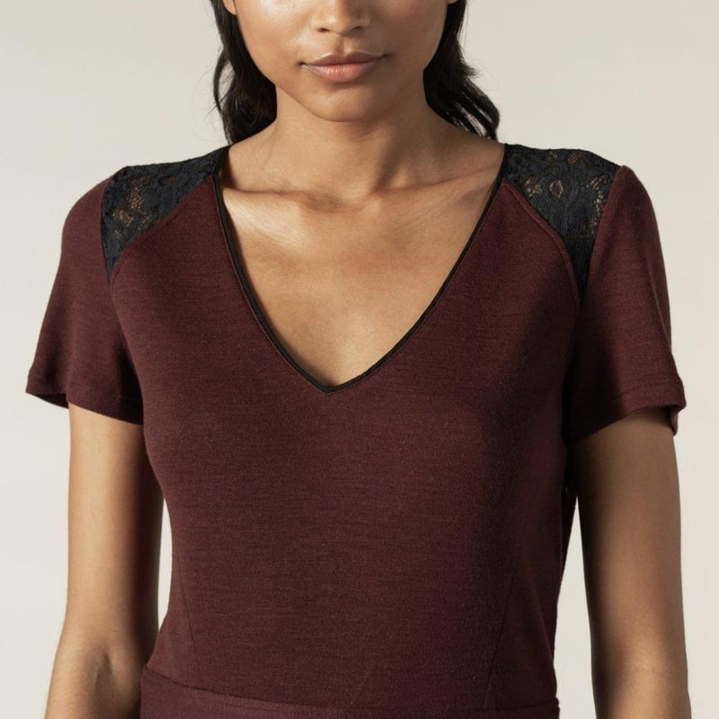 Robe Rosemary - Bordeaux - Pablo - The Bradery