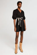 Rousetti Dress - Black - Claudie Pierlot - The Bradery