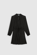 Claudie Pierlot Vestido Ruffle - Negro - - The Bradery