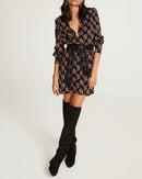 Robe Rumba - Print Fonce - Claudie Pierlot - The Bradery