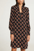 Claudie Pierlot Vestido Rumba - Print Fonce - - The Bradery