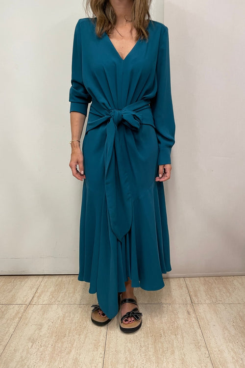 Vestido Sofia Crepe Cobalto - Sophie Y Lucie - The Bradery