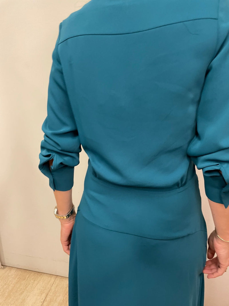 Robe Sofia Crepe Cobalt - Sophie And Lucie - The Bradery
