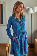 Splendid Vestido Fresa Azul - Soi Paris - The Bradery