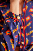 Robe Splendide Rocket Lipstick Bleu - Soi Paris - The Bradery