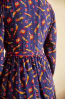 Splendide Rocket Lipstick Dress Azul - Soi Paris - The Bradery