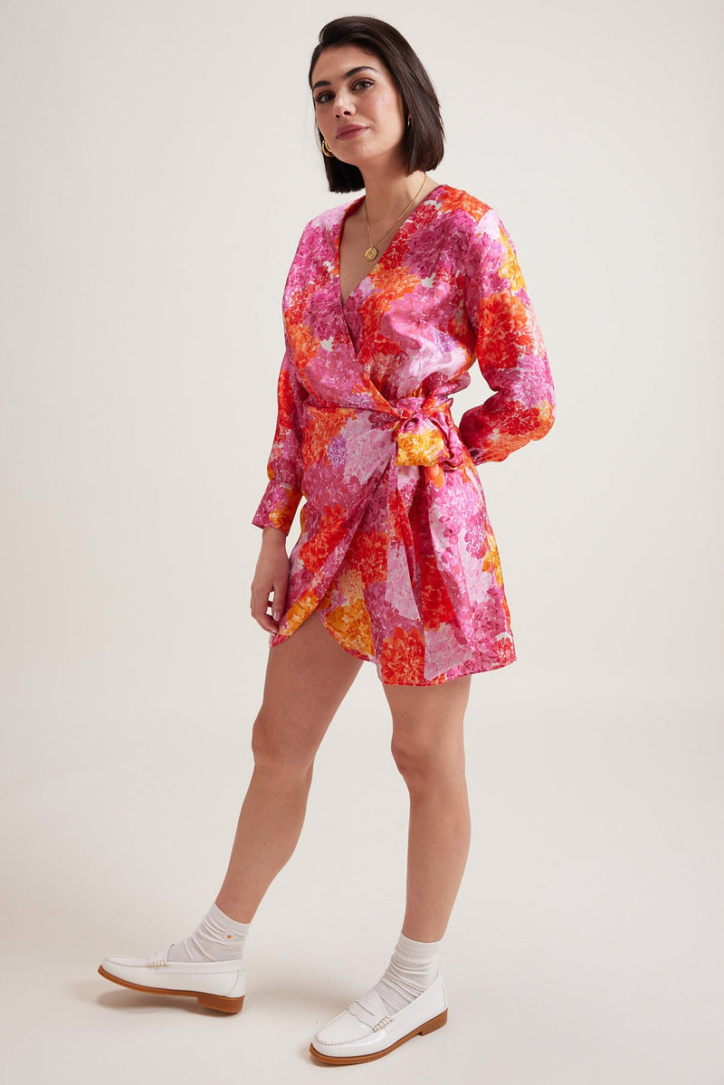 Robe Romane Peony Bomb