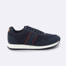 Running Laurel Mixed - Navy Shoes Faguo