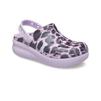 Classic Animal Print Cutie Clogs - Purple