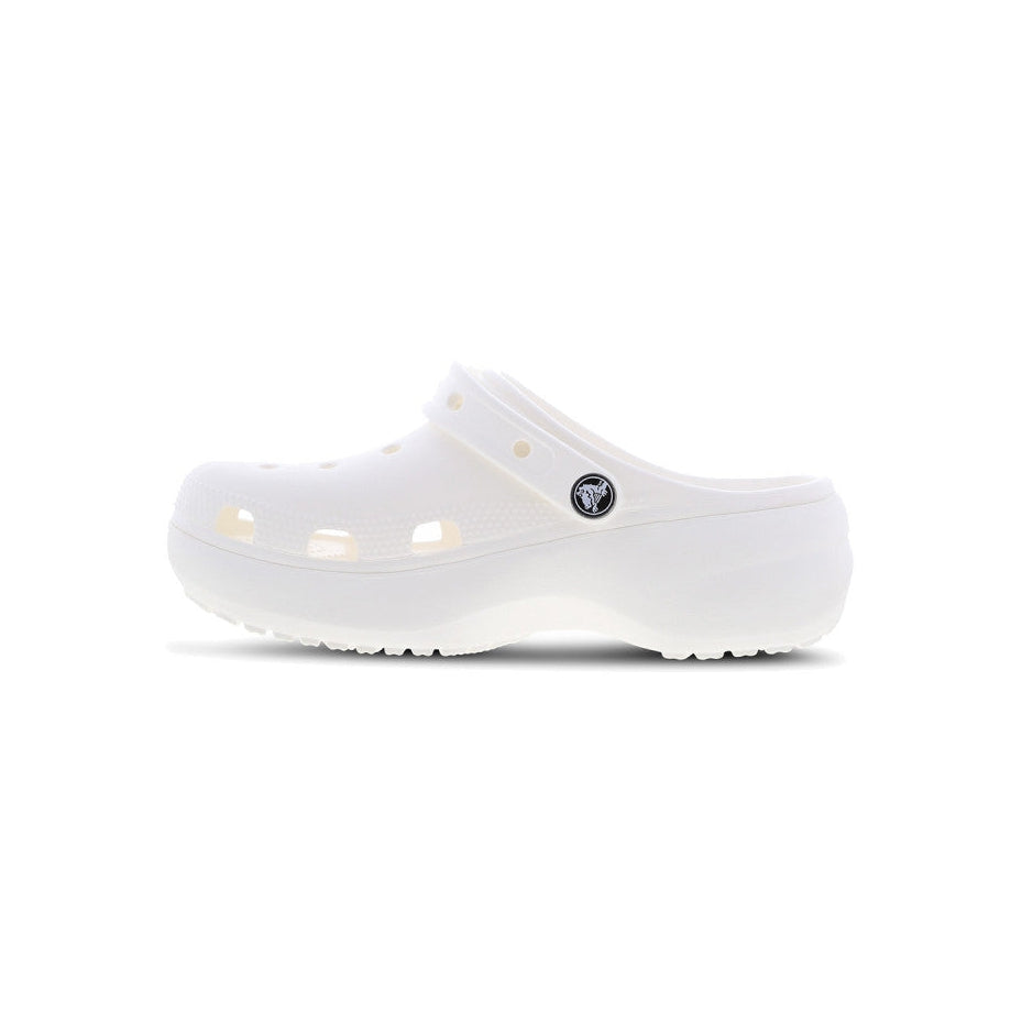 Classic Platform Clogs - White