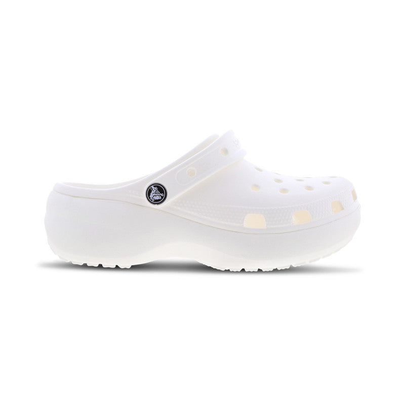 Classic Platform Clogs - White