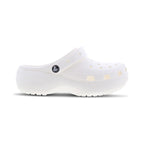 Classic Platform Clogs - White