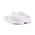 Classic Platform Clogs - White