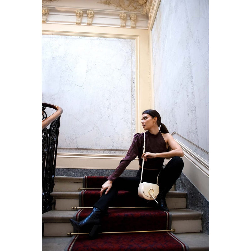 Sac À Bandoulière Christian - Beige - Victor & Hugo - The Bradery