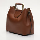 Sac A Bandouliere Dalia Camel - Femme - Maison Heritage - The Bradery