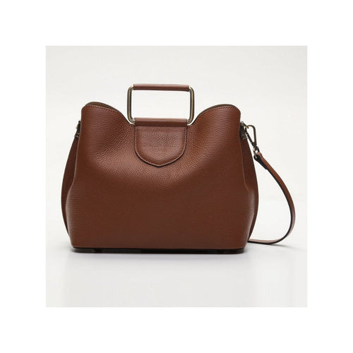 Sac A Bandouliere Dalia Camel - Femme - Maison Heritage - The Bradery
