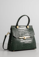 Bolso de hombro Emy - Verde botella - Christian Laurier - The Bradery