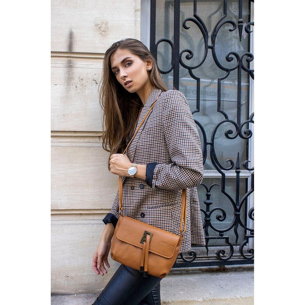 Bolso Bandolera Joyce - Camel - Victor & Hugo - The Bradery