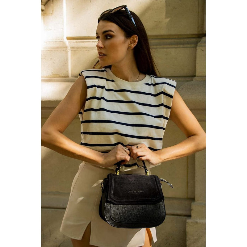 Sac A Bandouliere Lali - Noir - Christian Laurier - The Bradery