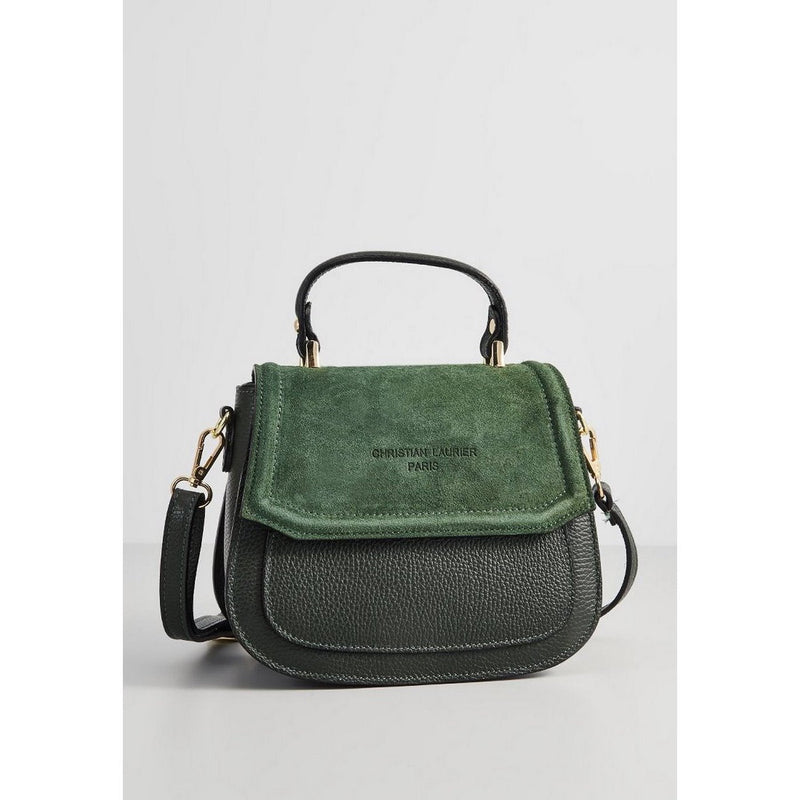 Sac A Bandouliere Lali - Vert Bouteille - Christian Laurier - The Bradery