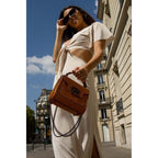 Bolso Bandolera Marceau - Marrón - Christian Laurier - The Bradery
