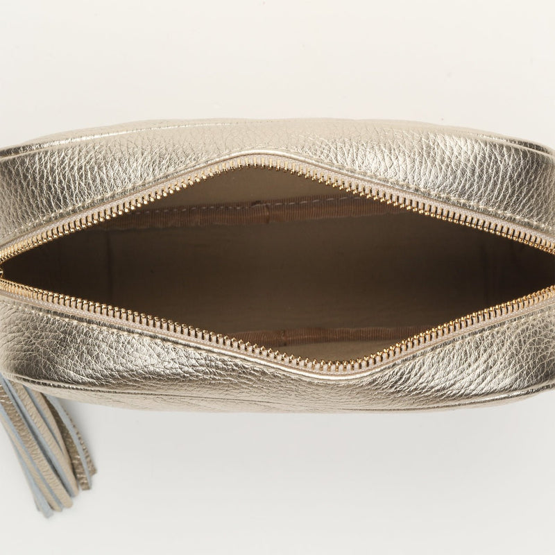 Sac À Bandoulière Nat - Doré Métallique - Victor & Hugo - The Bradery