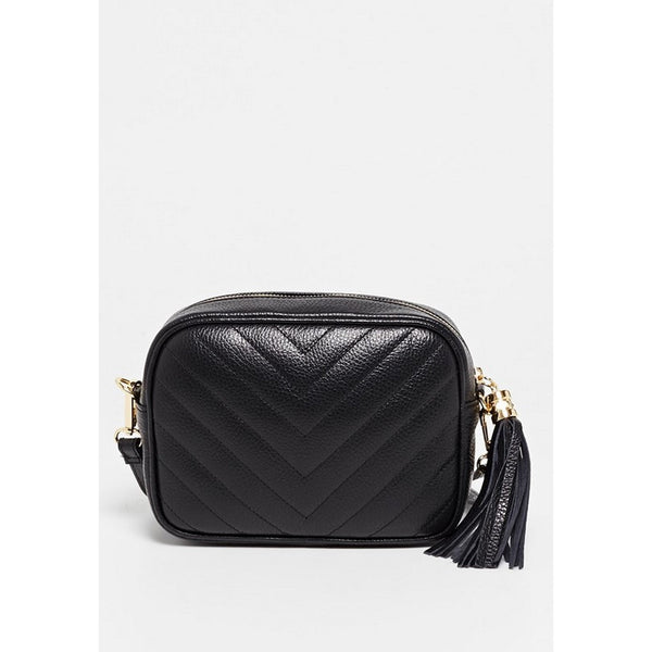 Sac À Bandoulière Nat - Noir - Victor & Hugo - The Bradery