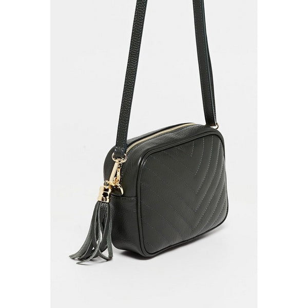 Nat Crossbody Bag - Bottle Green - Victor & Hugo - The Bradery