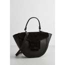 Sac A Bandouliere Noir Votti Suede - Maison Heritage - The Bradery