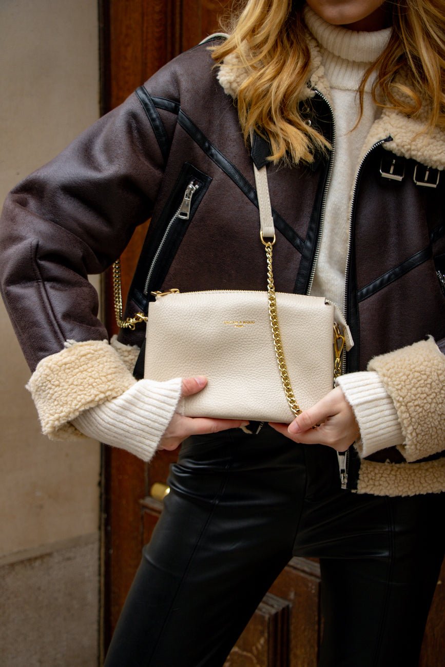 Perla Shoulder Bag - Beige - Victor & Hugo - The Bradery