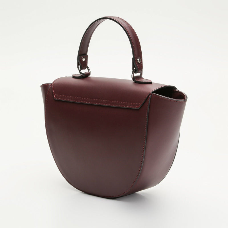 Sac A Bandouliere Votti Bordeaux - Femme - Maison Heritage - The Bradery