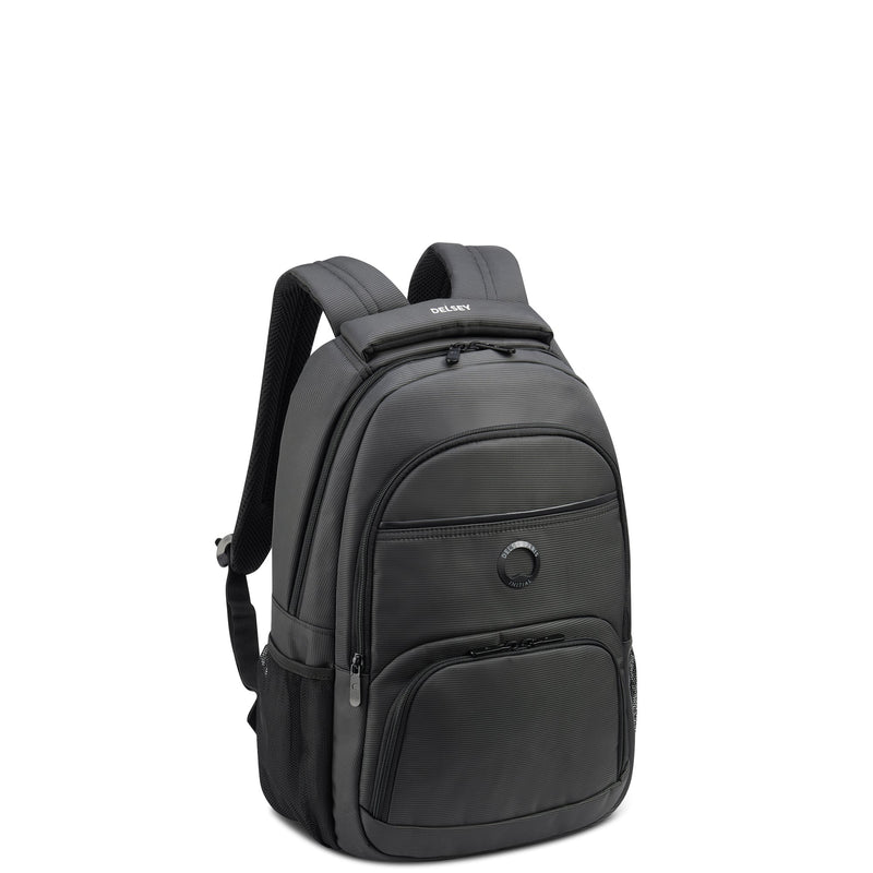 2 Compartment Backpack - Element Backpacks Aviator - Gray - Delsey Paris - The Bradery