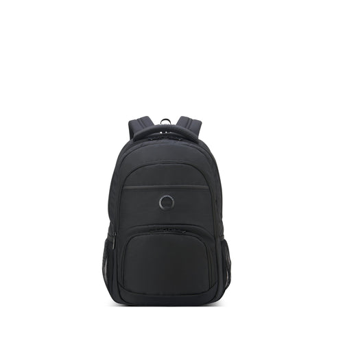 2 Compartment Backpack - Element Backpacks Aviator - Black - Delsey Paris - The Bradery