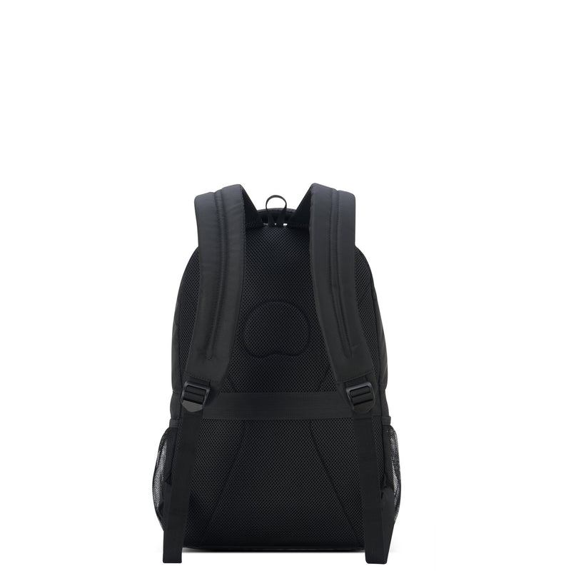 2 Compartment Backpack - Element Backpacks Aviator - Black - Delsey Paris - The Bradery