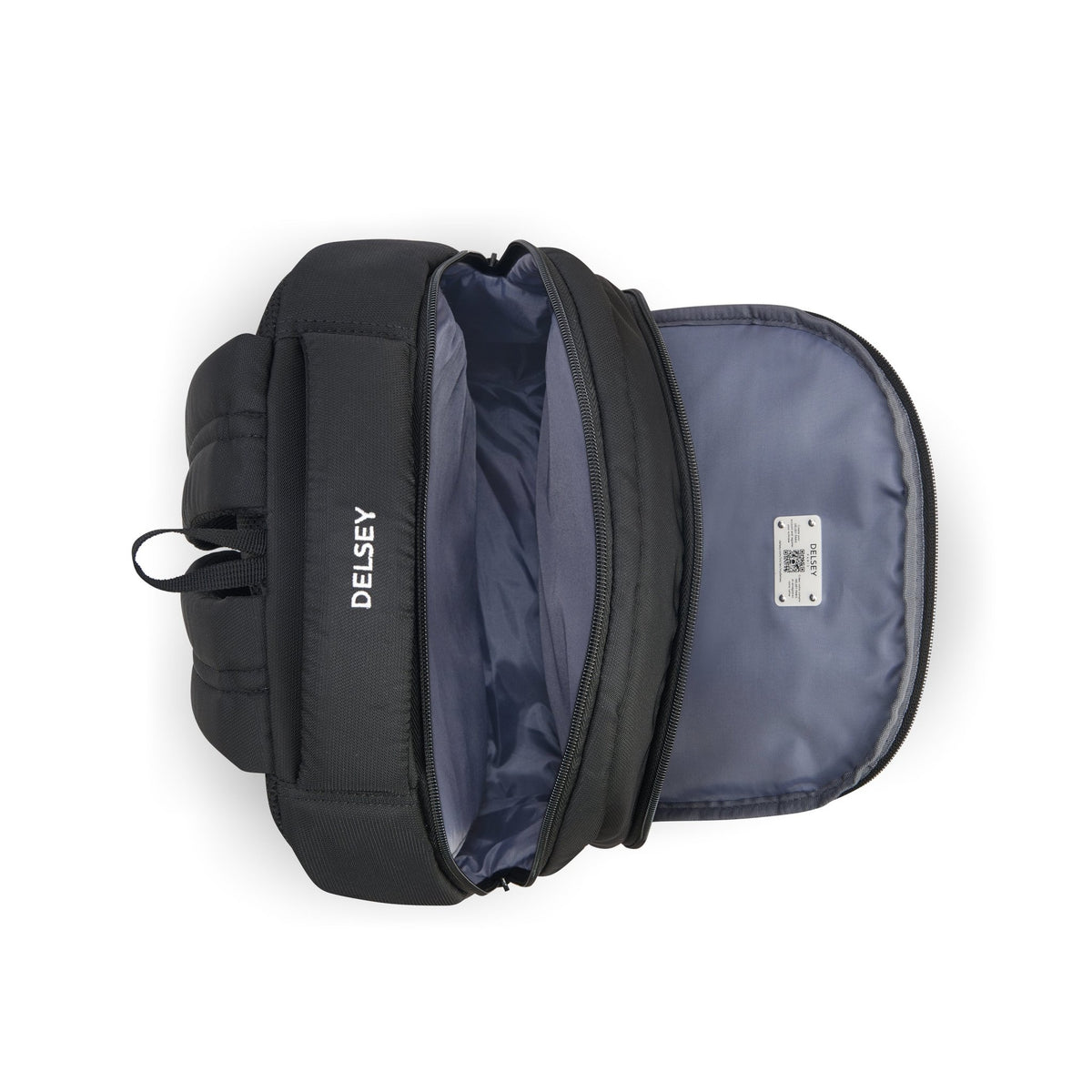 Sac À Dos 2 Compartiments - Element Backpacks Aviator - Noir - Delsey Paris - The Bradery