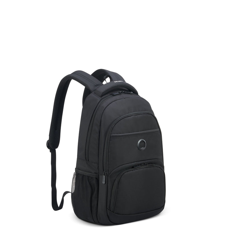 2 Compartment Backpack - Element Backpacks Aviator - Black - Delsey Paris - The Bradery