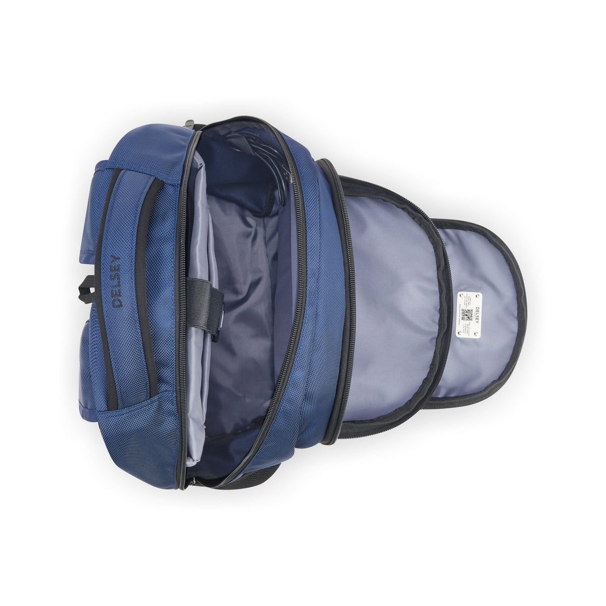 Sac À Dos 2 Compartiments - Element Backpacks Navigator - Bleu - Delsey Paris - The Bradery
