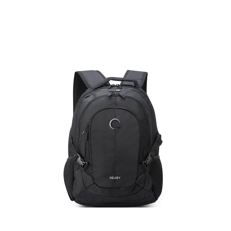 2 Compartment Backpack - Element Backpacks Navigator - Black - Delsey Paris - The Bradery